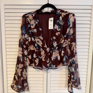 Abercrombie & Fitch Floral Top
